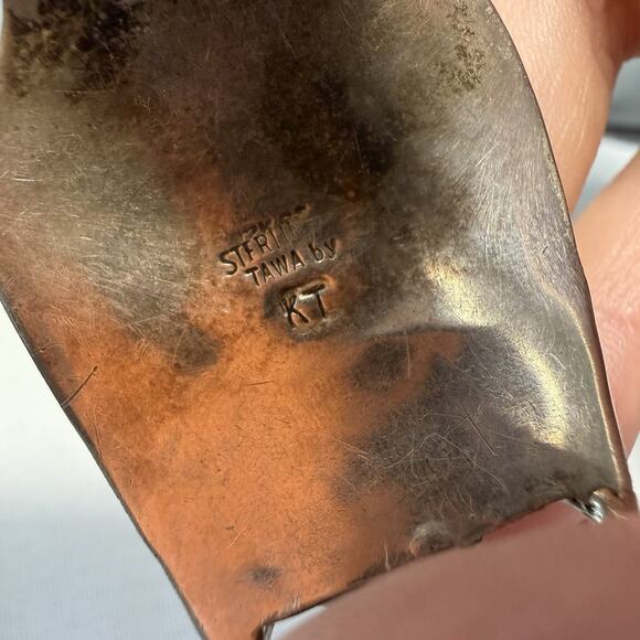 Seiko Quartz Watch & Tawa By KT 12K Gold Filled Sterling Turquoise Coral Native - Picture 3 of 11